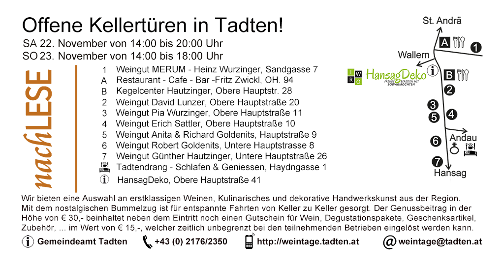 Flyer Rückseite